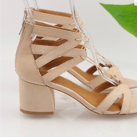 “Corso Como” open toe low block heel - Picture 2 of 7